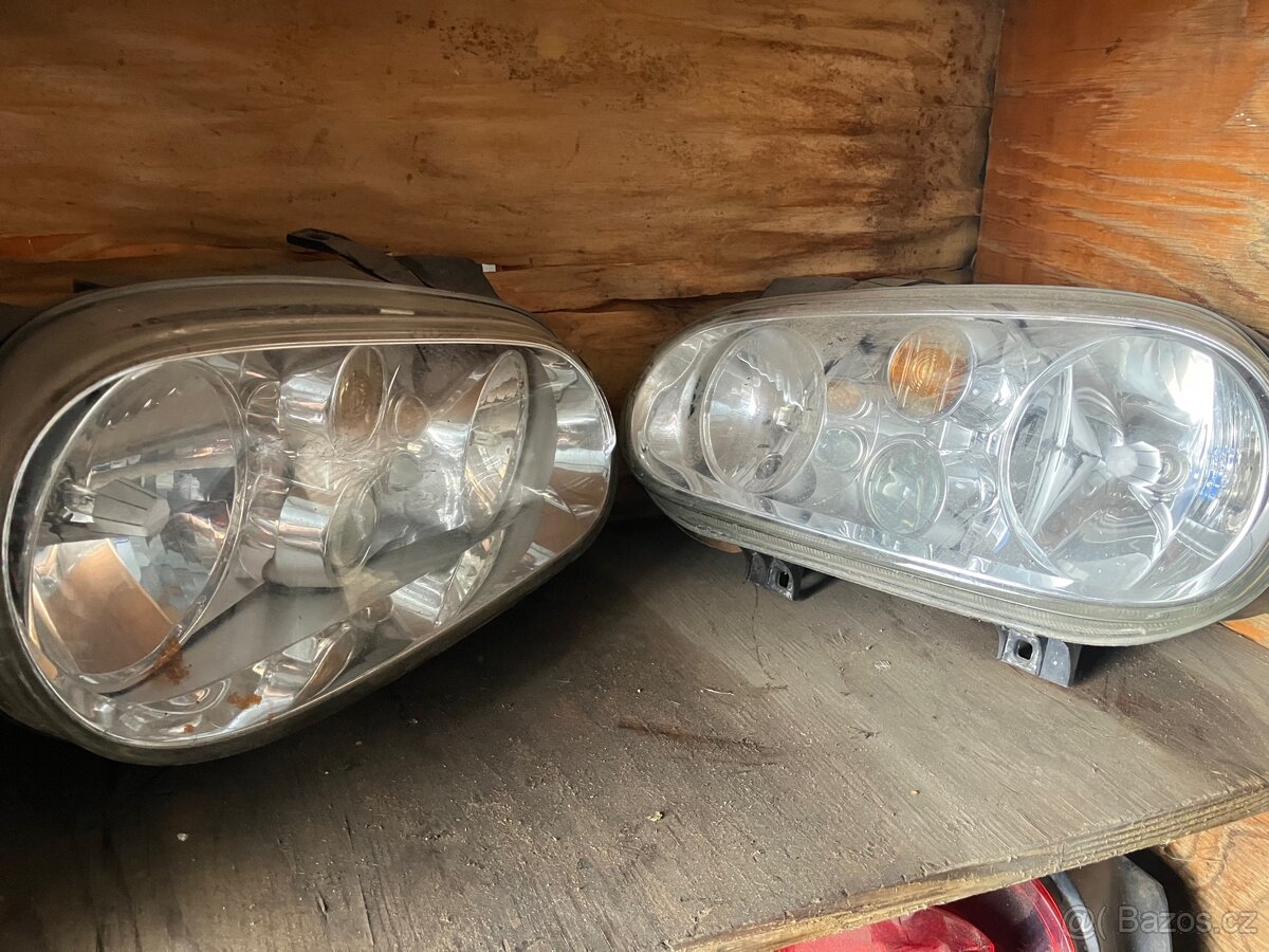 Golf 4 přední světla