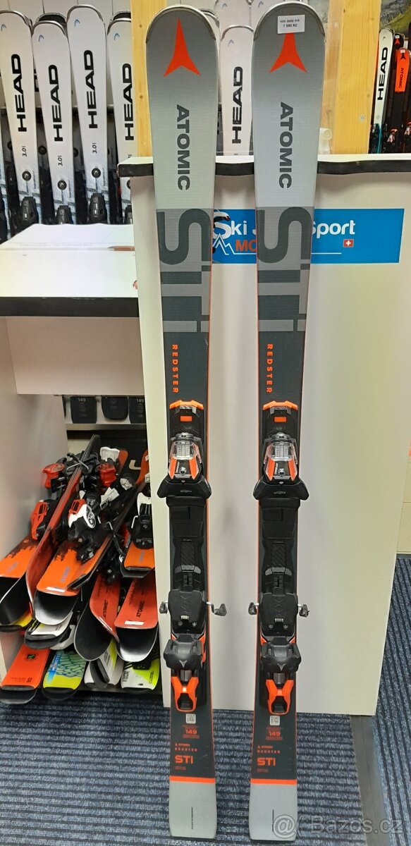 Atomic Redster Sti + Atomic M12, 149cm, 2024