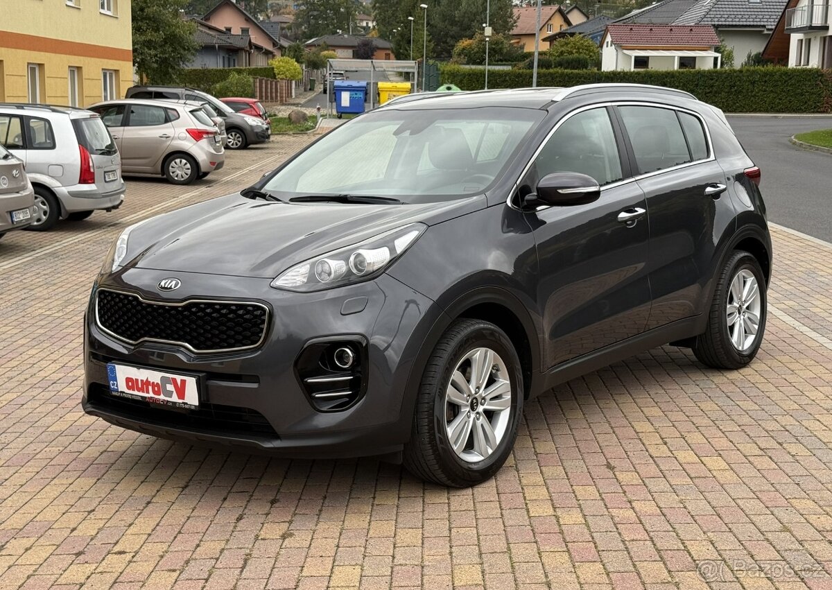 KIA SPORTAGE IV 1.6 GDI 97kW-2018-133.645KM-BOHATÁ VÝBAVA-