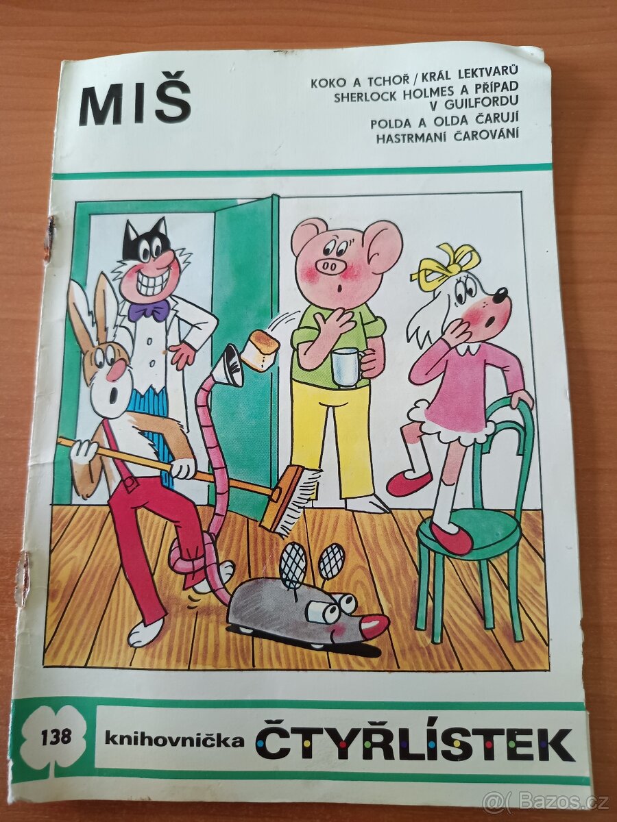 časopis Čtyřlístek č. 138 z roku 1986