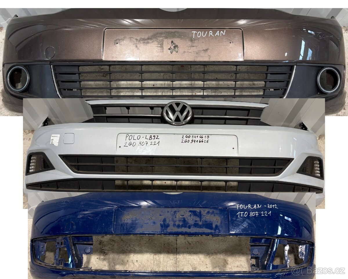 Výprodej - přední nárazník na VW, Seat, Audi
