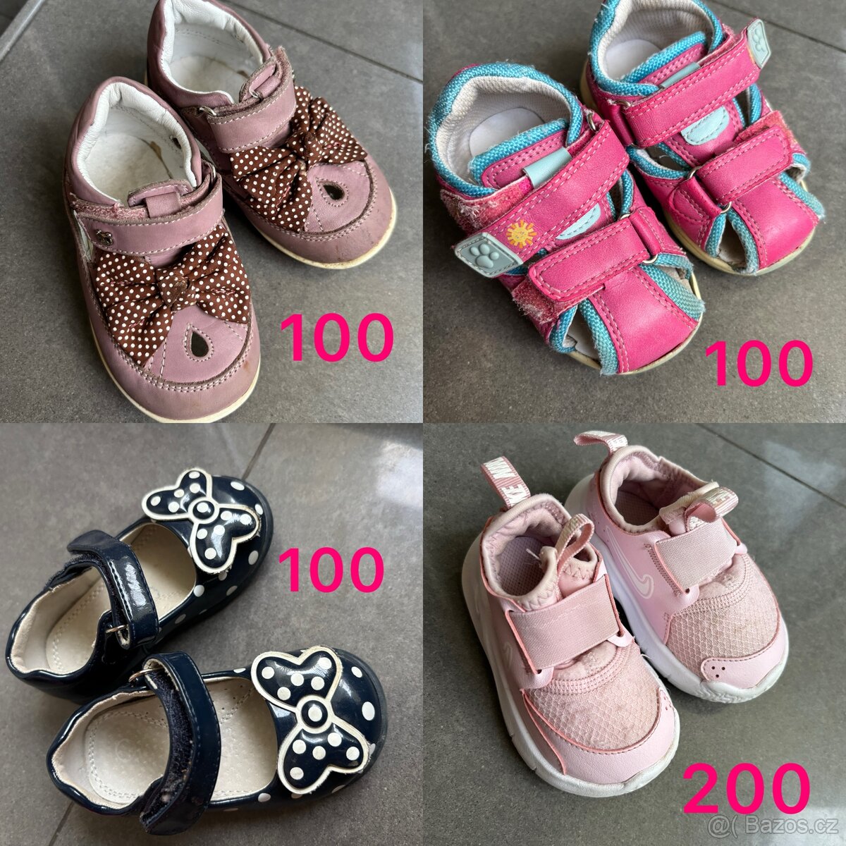 Dětský boty velikost 20