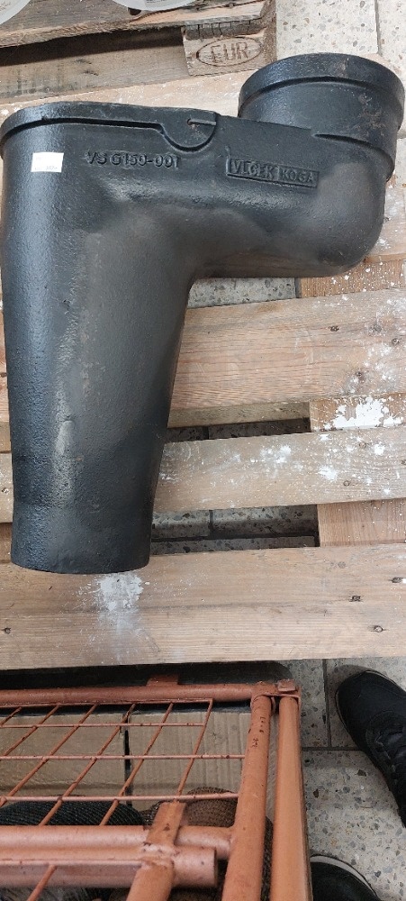 Dyje-lapač střešních splavenin DN 150 LITINA