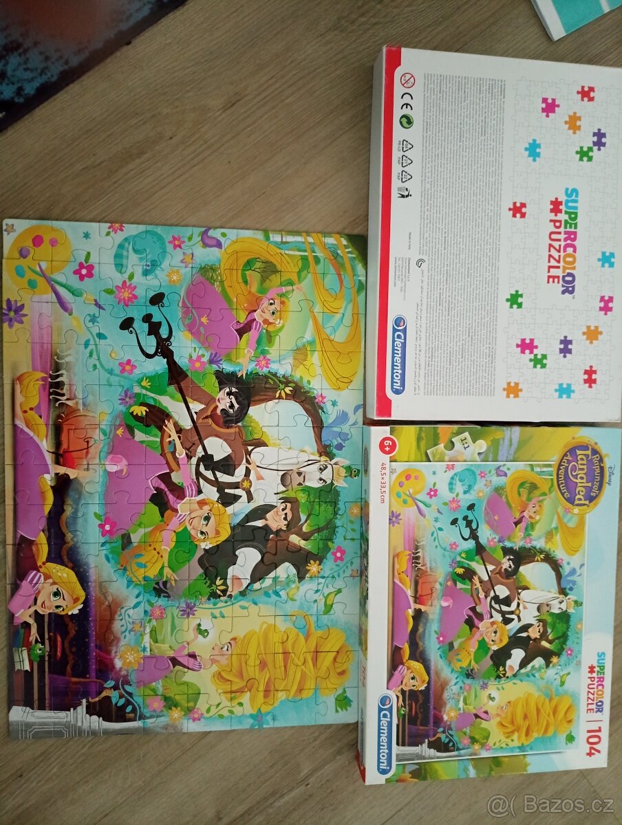 Puzzle pro děti od 6 let, 104 dilku