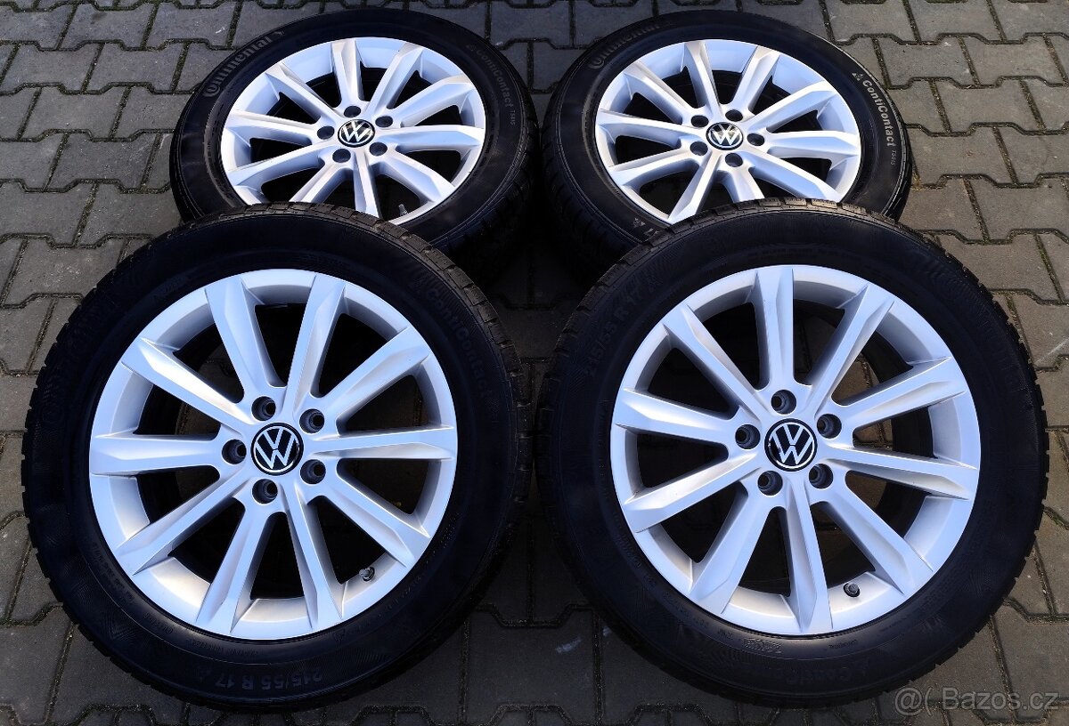 Alu kola originál Volkswagen Passat B8 5x112 R17 Helsinki