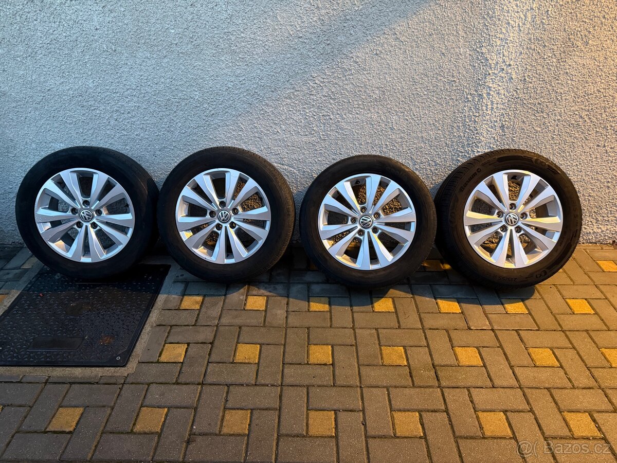 Alu kola VW Golf VII 5x112 215/60 R16