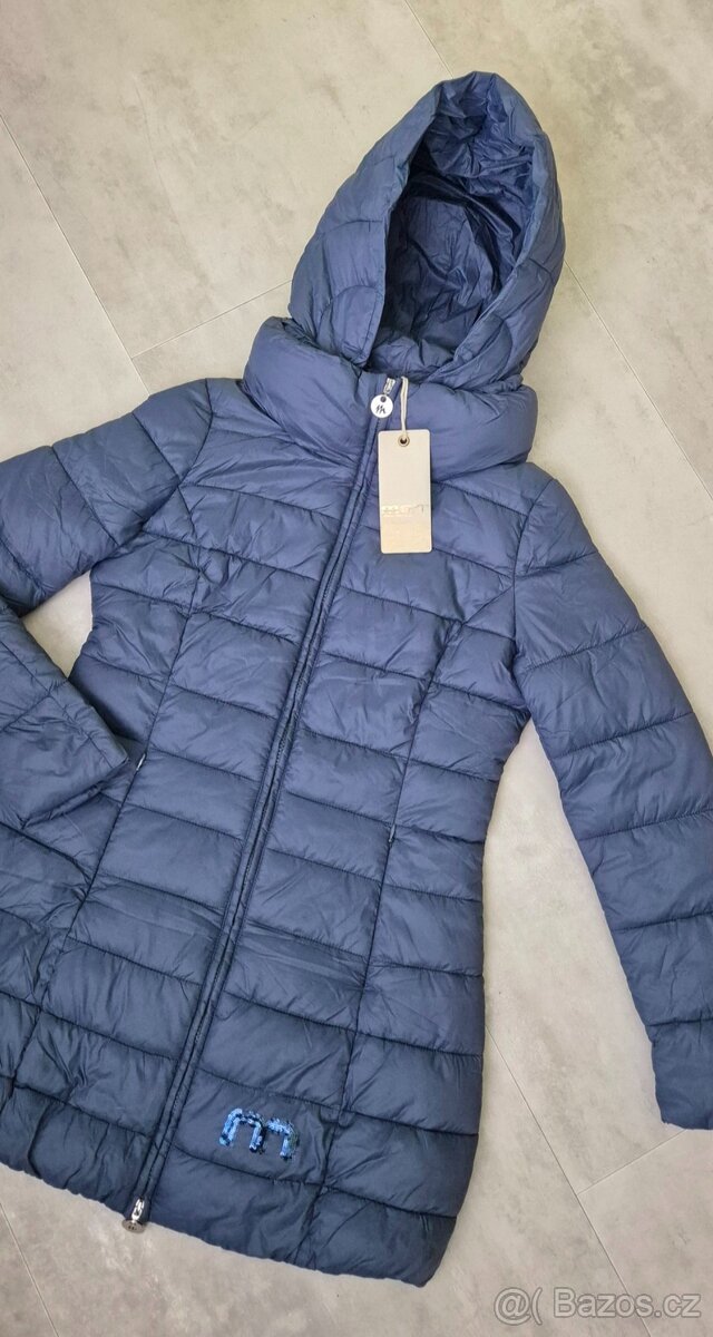 Elegantní zimní bunda MET modrá