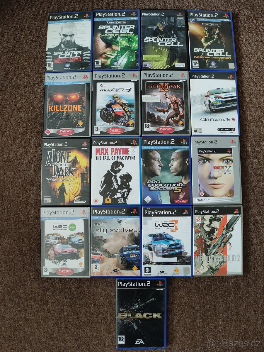 Playstation 2 hry, PS2, ps2