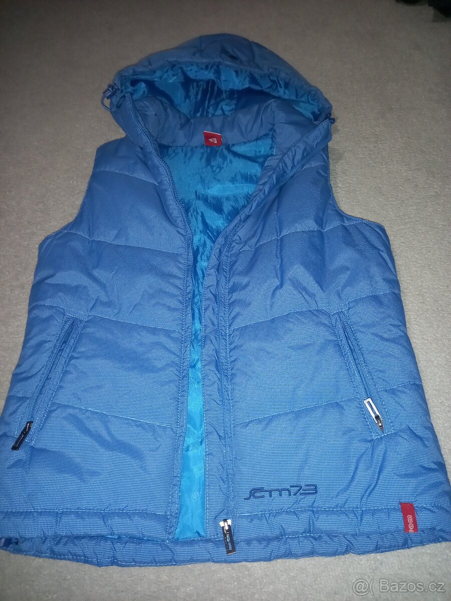 Vesta chlapecká SAM vel. 158 modrá