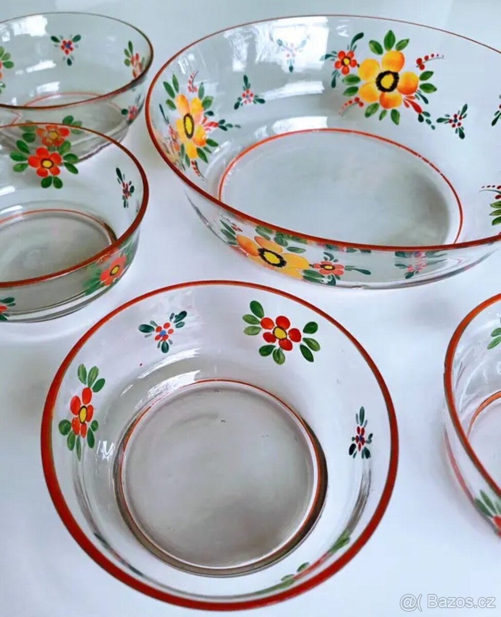 Starožitné kompotové misky