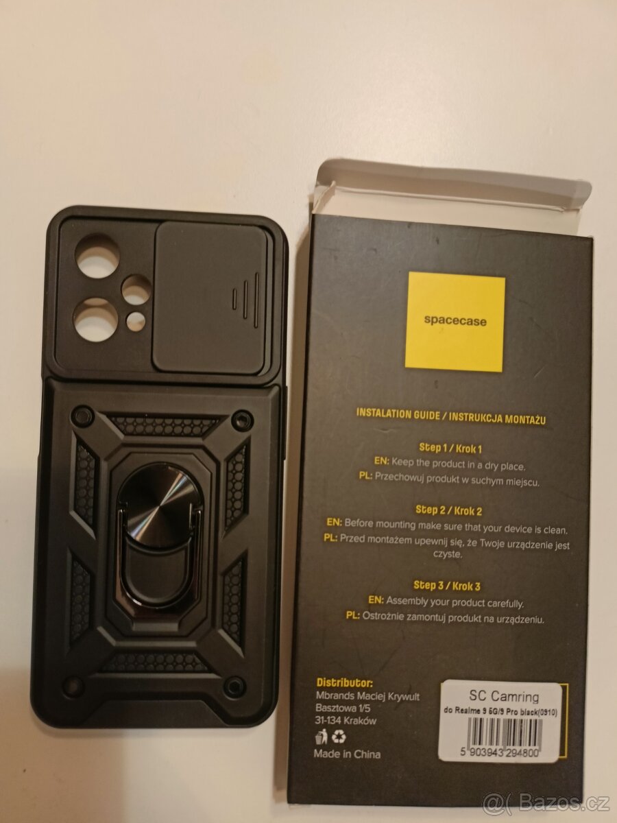 Kryt Realme 9 /Pro 5G black nové