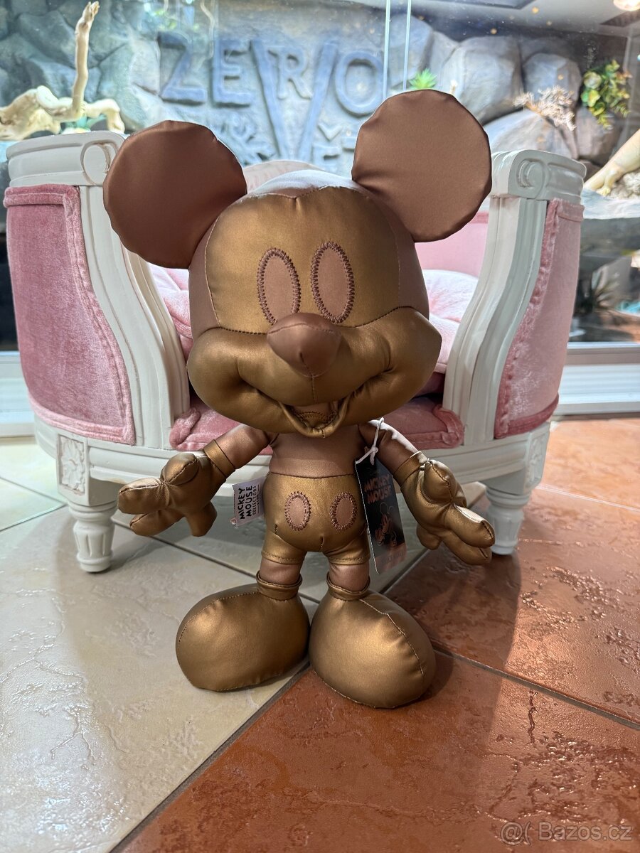 Mickey Mouse Disney zlatý sběratelská edice