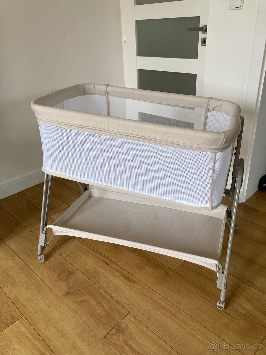 Dětská postýlka Lionelo Luna - béžová