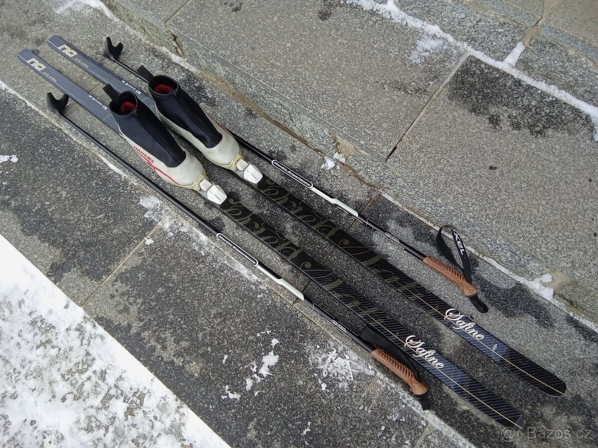 Běžky 174cm komplet set