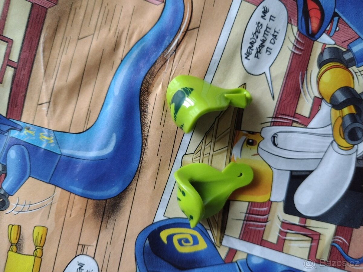 Lego kobří čepice, hadi