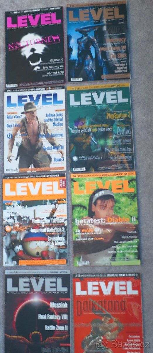 Časopisy Level 1999/2000