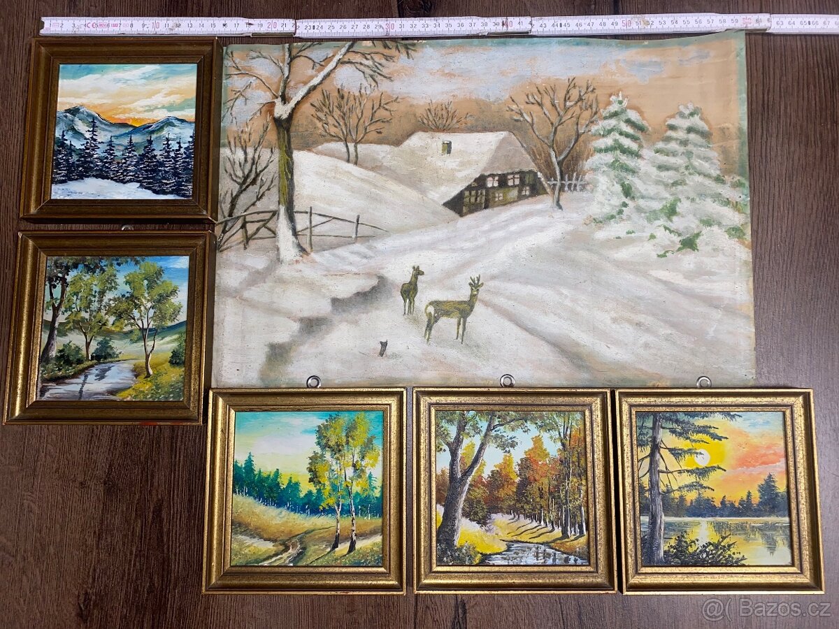 Krásné malované obrazy