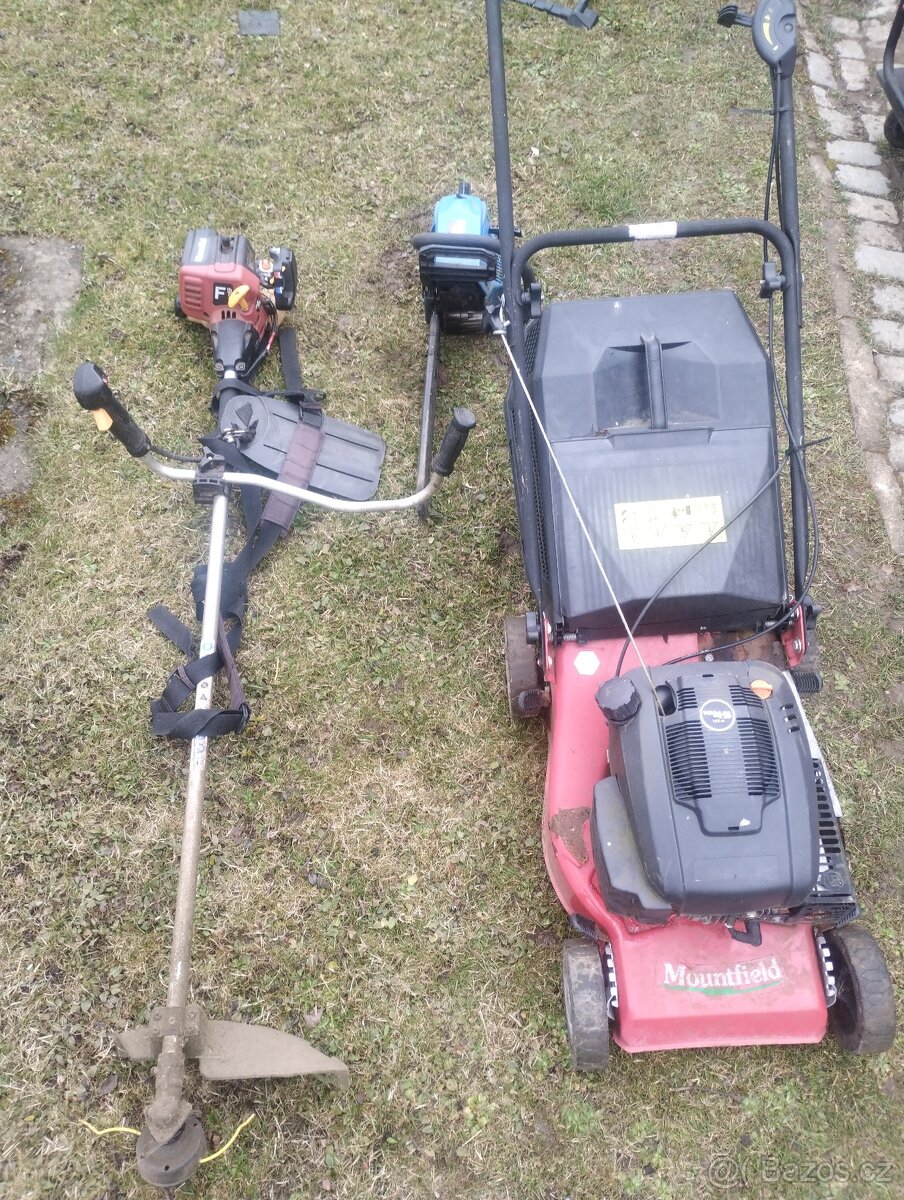 Zahradní technika k opravě