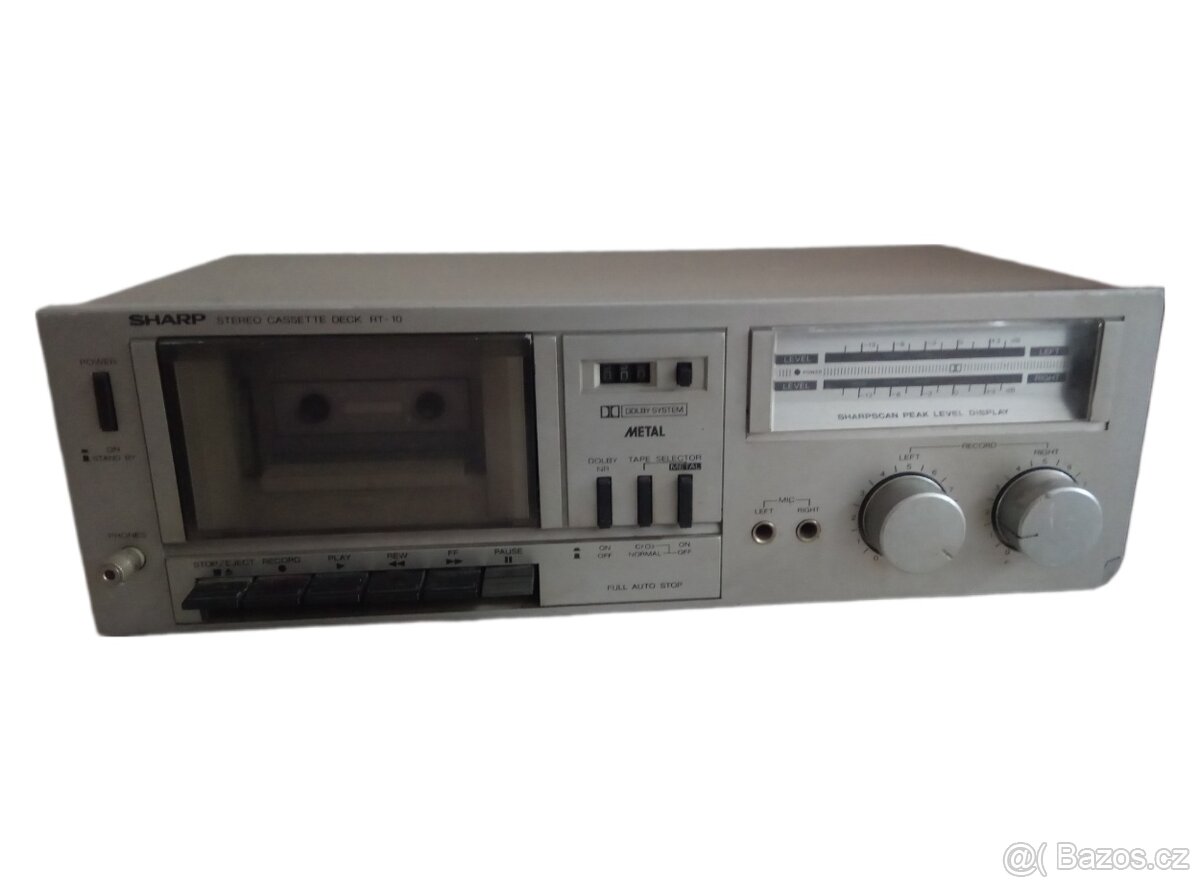 Sharp Stereo Cassette Deck RT-10