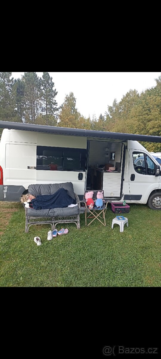 Prodám obytný automobil Peugeot Boxer 4HO3 2.2 r.v. 2015