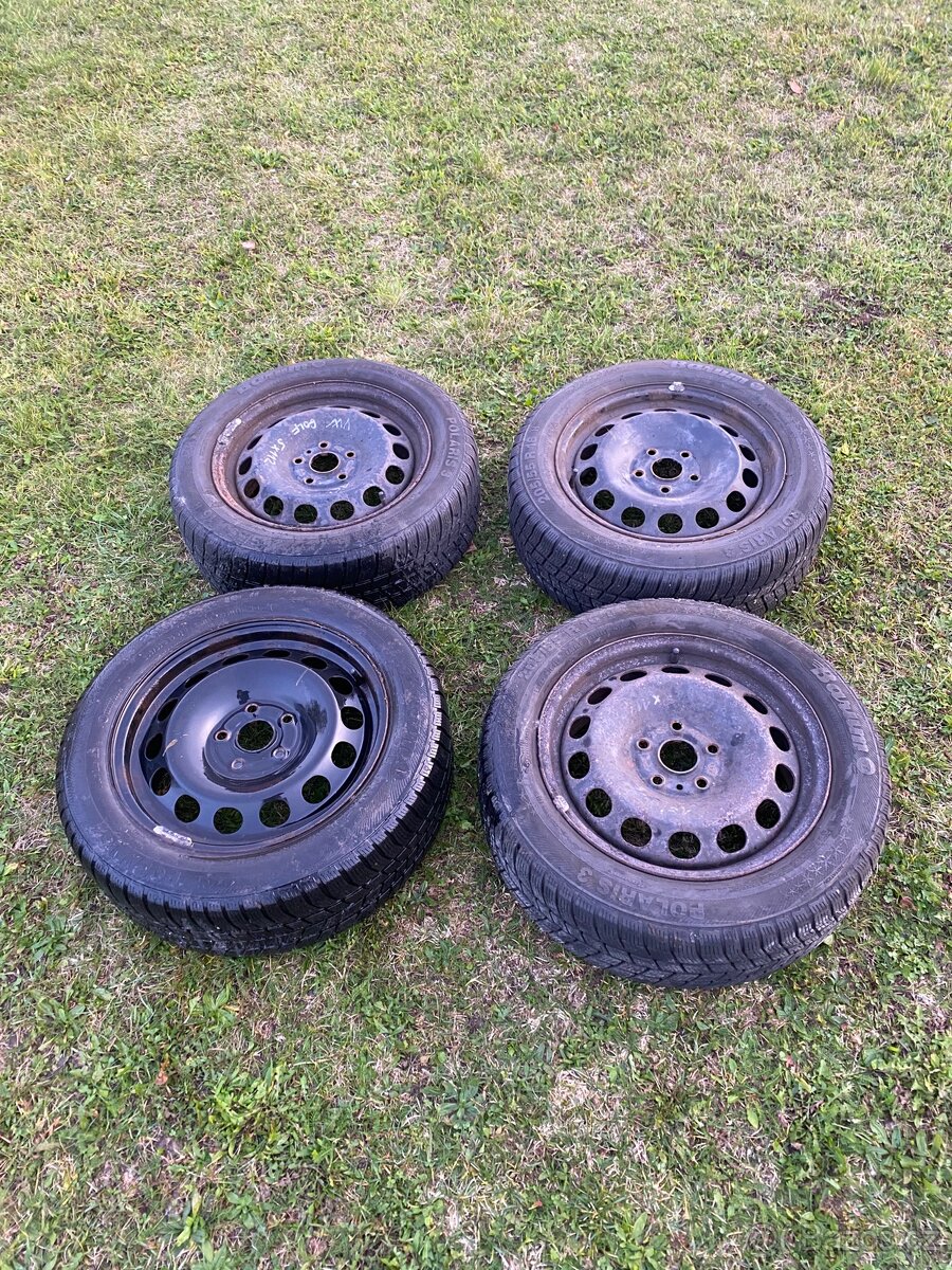 Zimní pneu na diskách 205/55 R16- Barum Polaris 3