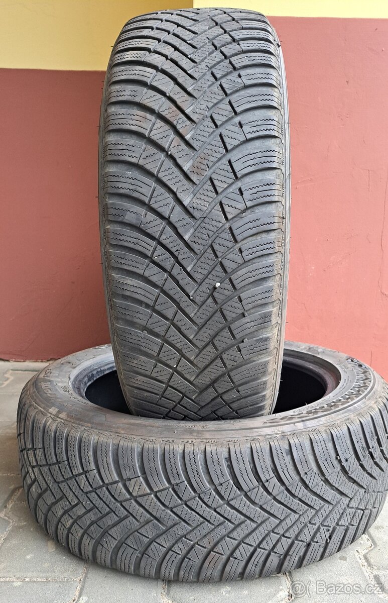 2x zimní pneu Hankook RS3  - 215/55 R17, r. 2022