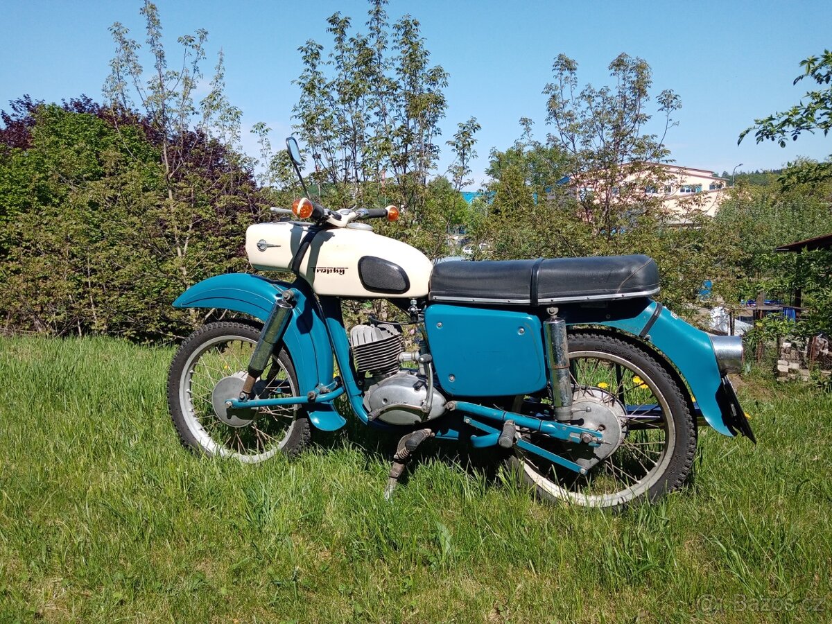 MZ 125 es Trophy, 1973