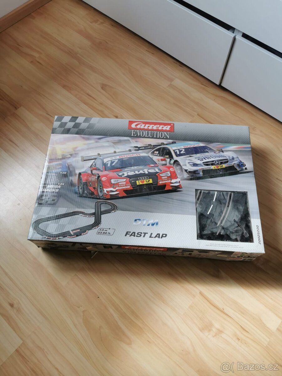 Carrera Evolution - DTM Fast Lap + dokoupené auto Lamborghin