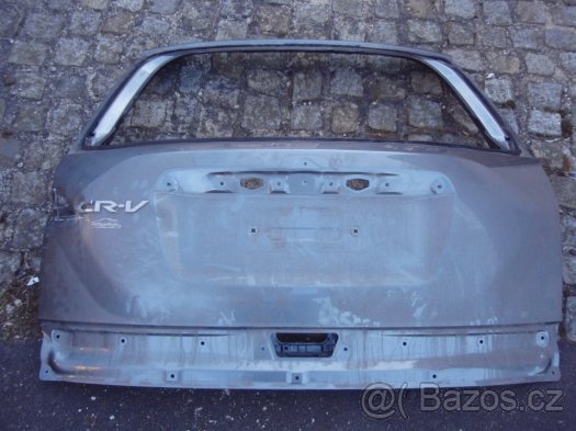 Honda CR-V III 2006 a výše - zadní dveře, šedivá metal