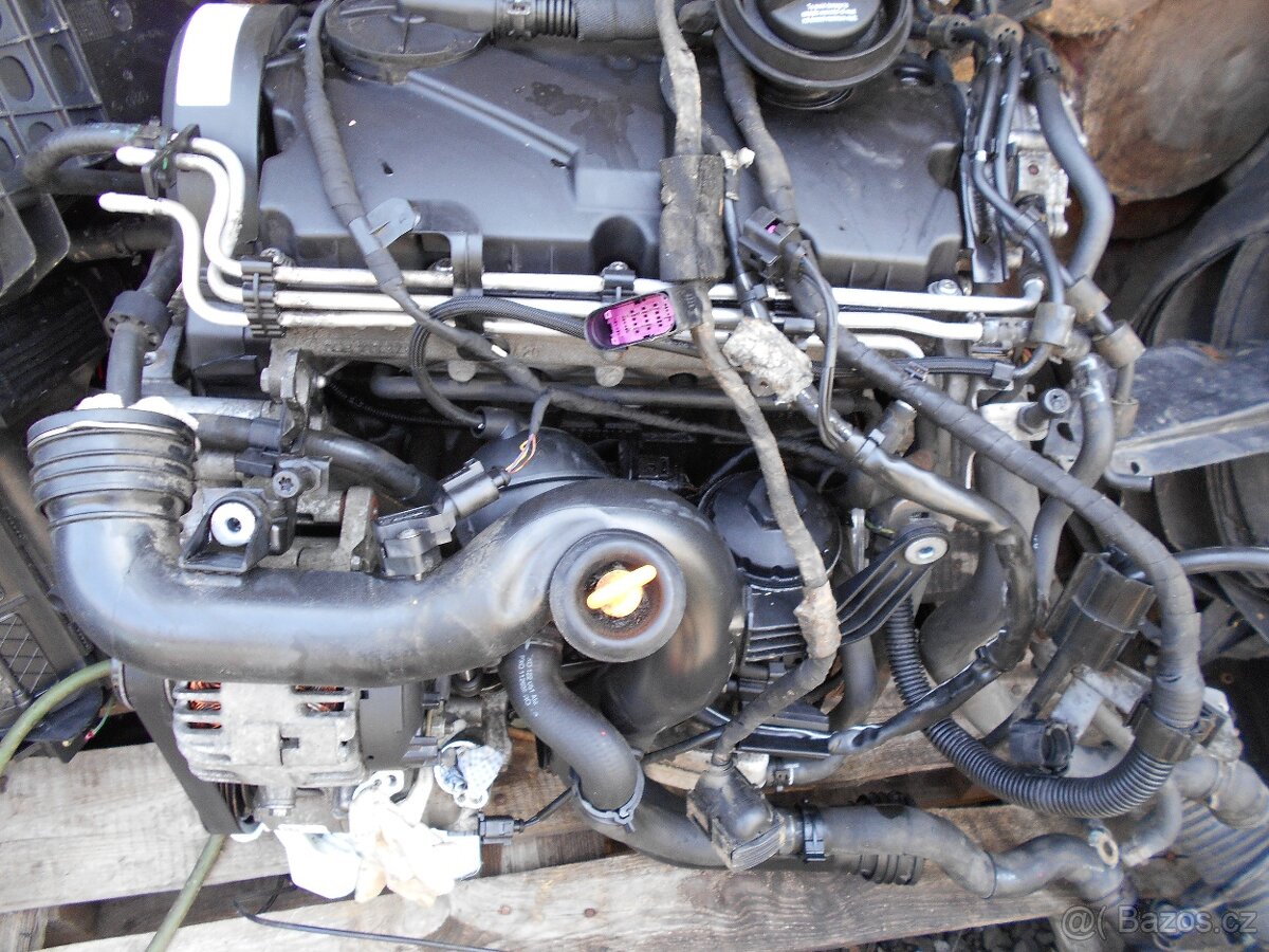 škoda octavia 2 1.9tdi 77kw motor bls 133000km převodovky