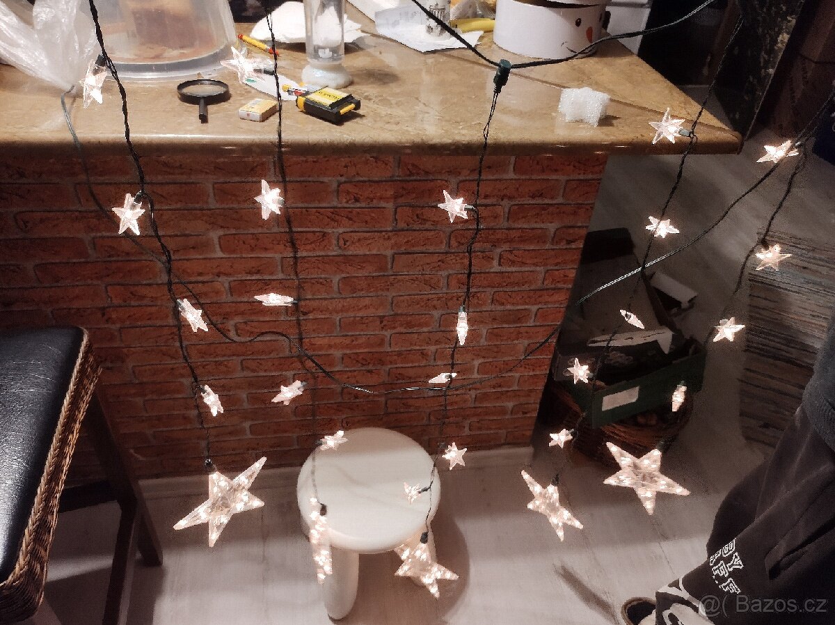 Elektrické vánoční girlanda 100/100cm, kabel 5m