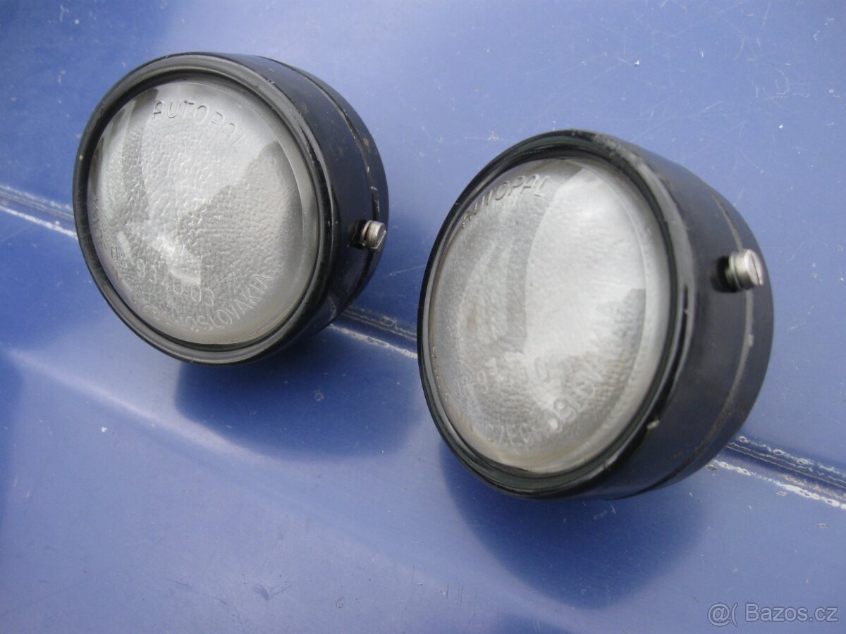 Nová poziční světla Autopal Czechoslovakia - skleněná, kov