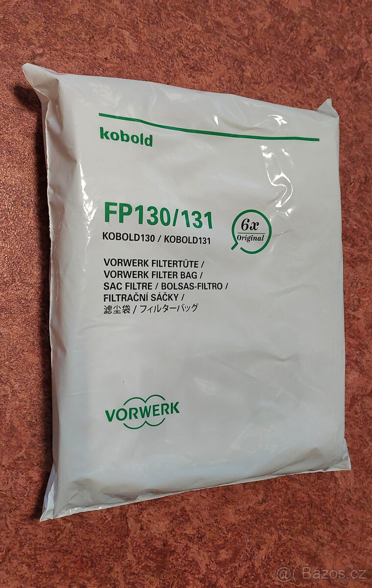Originál sáčky do vysavače Vorwerk FP130/131