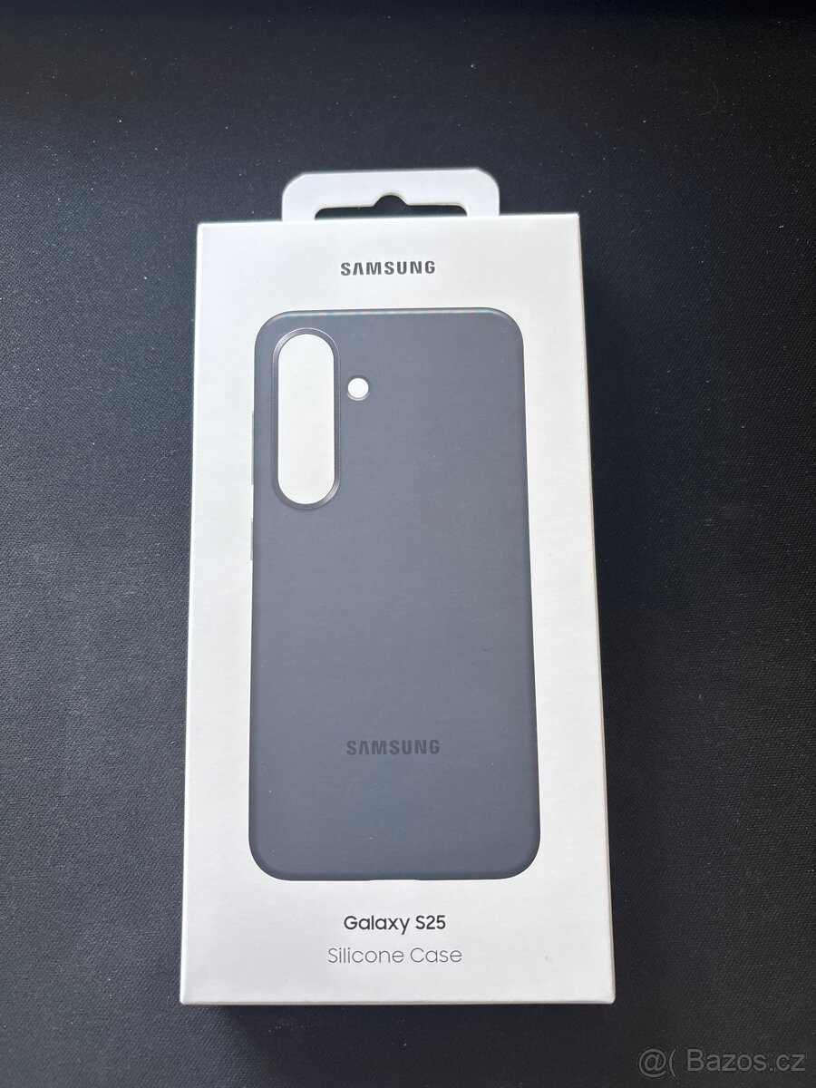 Samsung Galaxy S25 silikonový černý kryt
