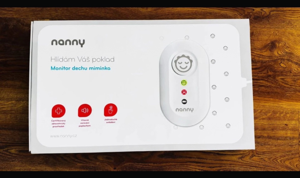 Monitor dechu Nanny (Záruka)