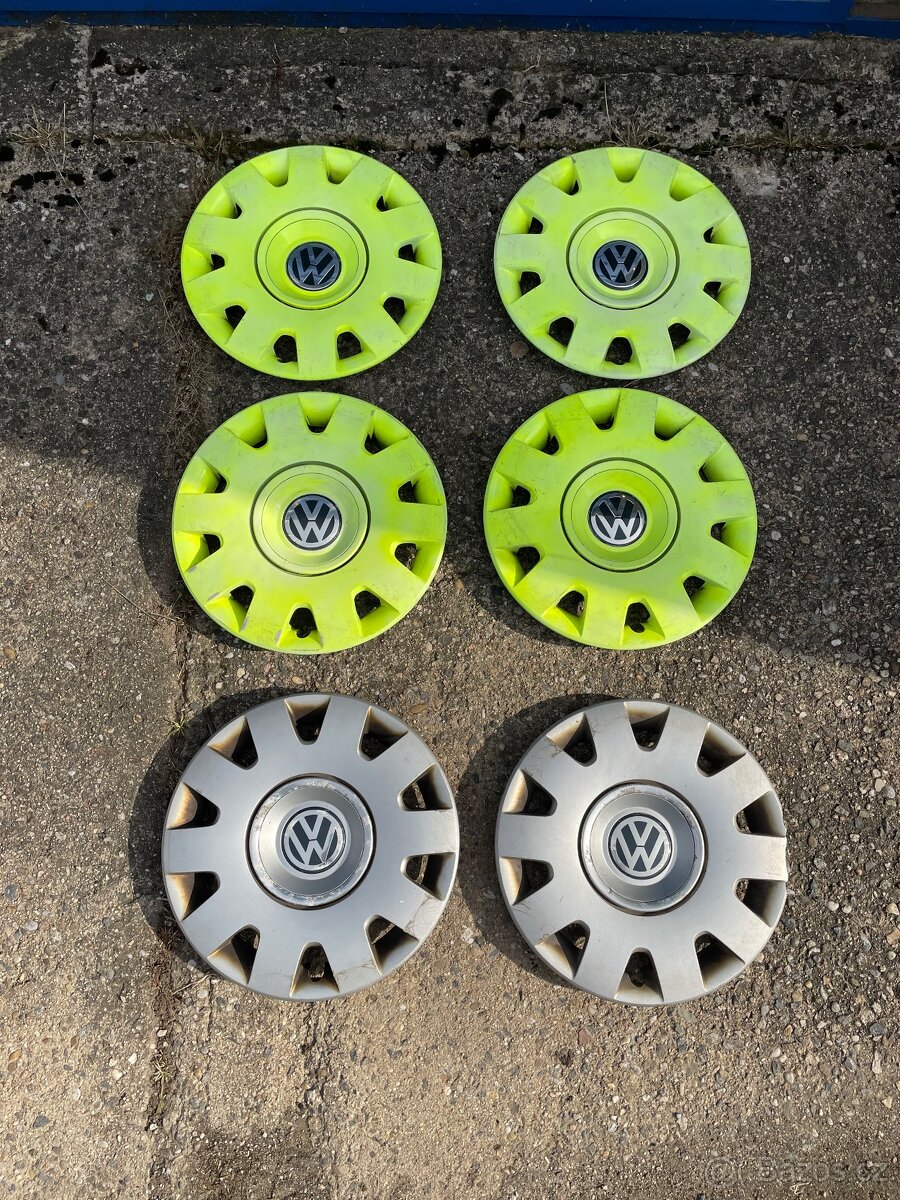 Poklice VW R15 6ks
