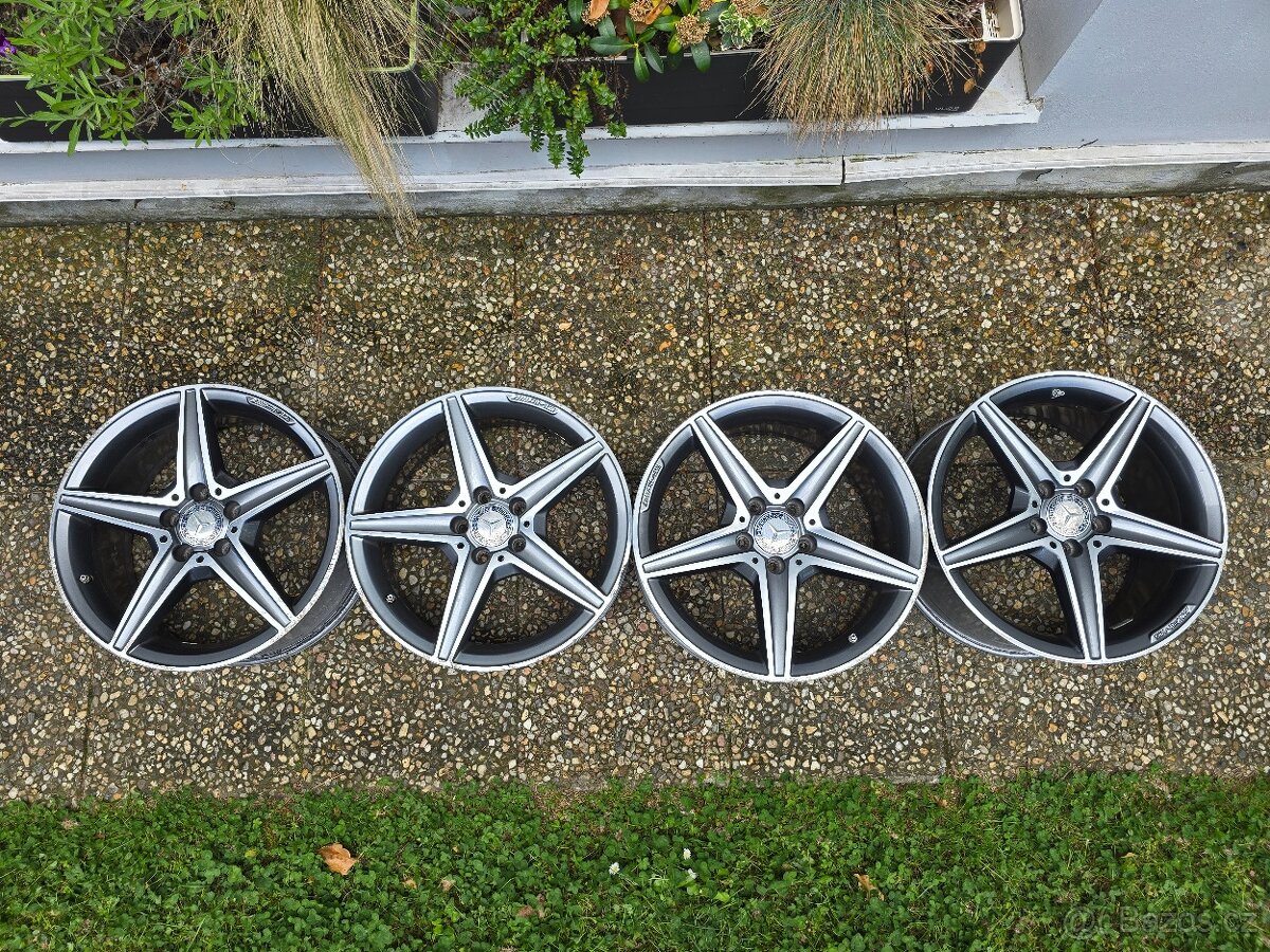 18" Alu kola Mercedes-benz AMG, originál, dvourozměrné