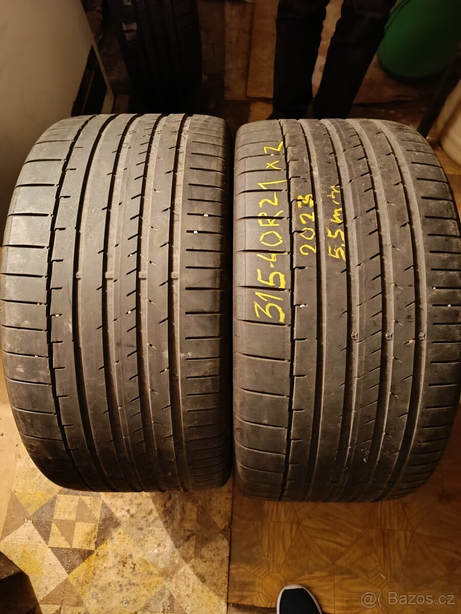 Letní pneu Continental 2ks 315/40/21