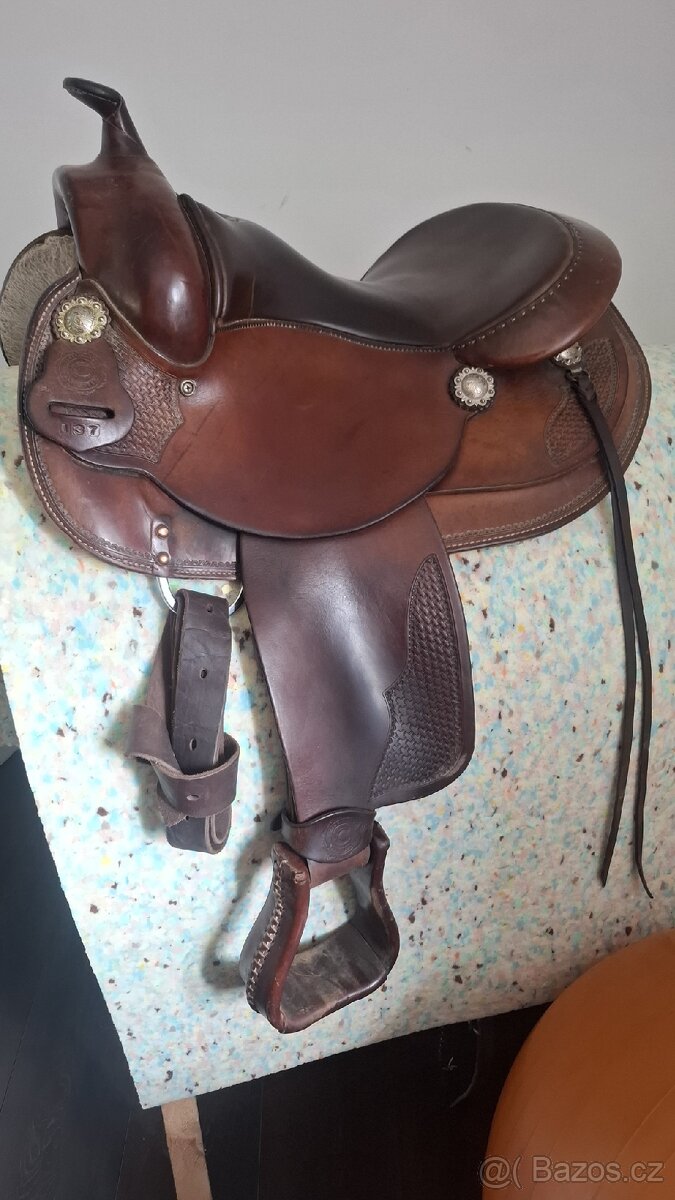 Prodej westernoveho sedla Continental
