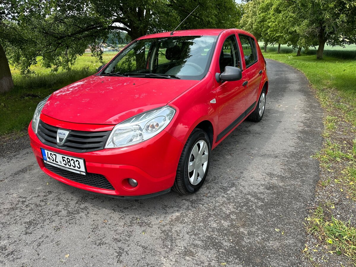 Dacia Sandero 1.4 MPI, nová TK, rozvody.