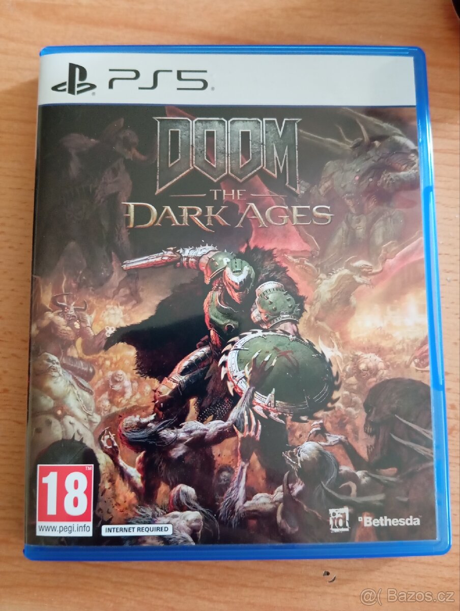 Doom the Dark Ages + void skin ps5 PlayStation 5