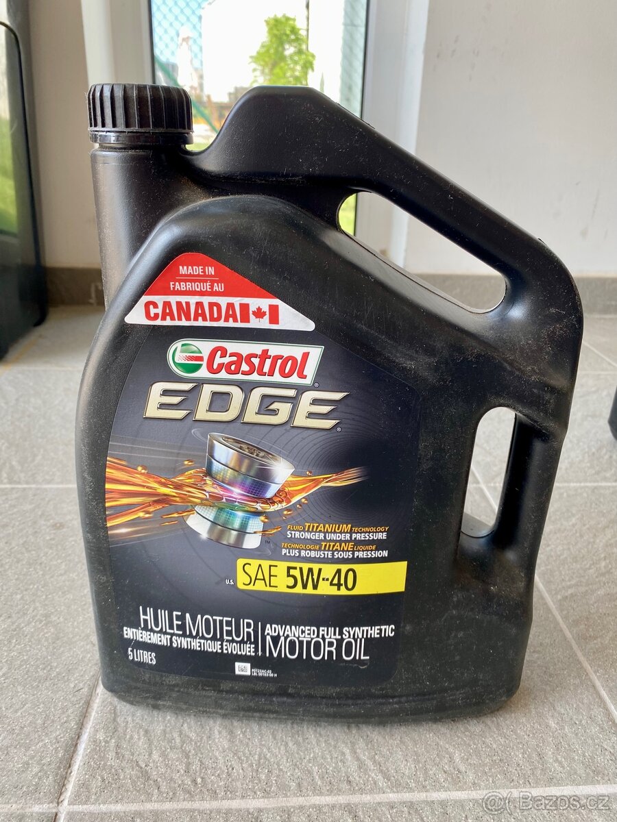 Castrol Edge Fully Syntehtic 5W-40 Motor Oil