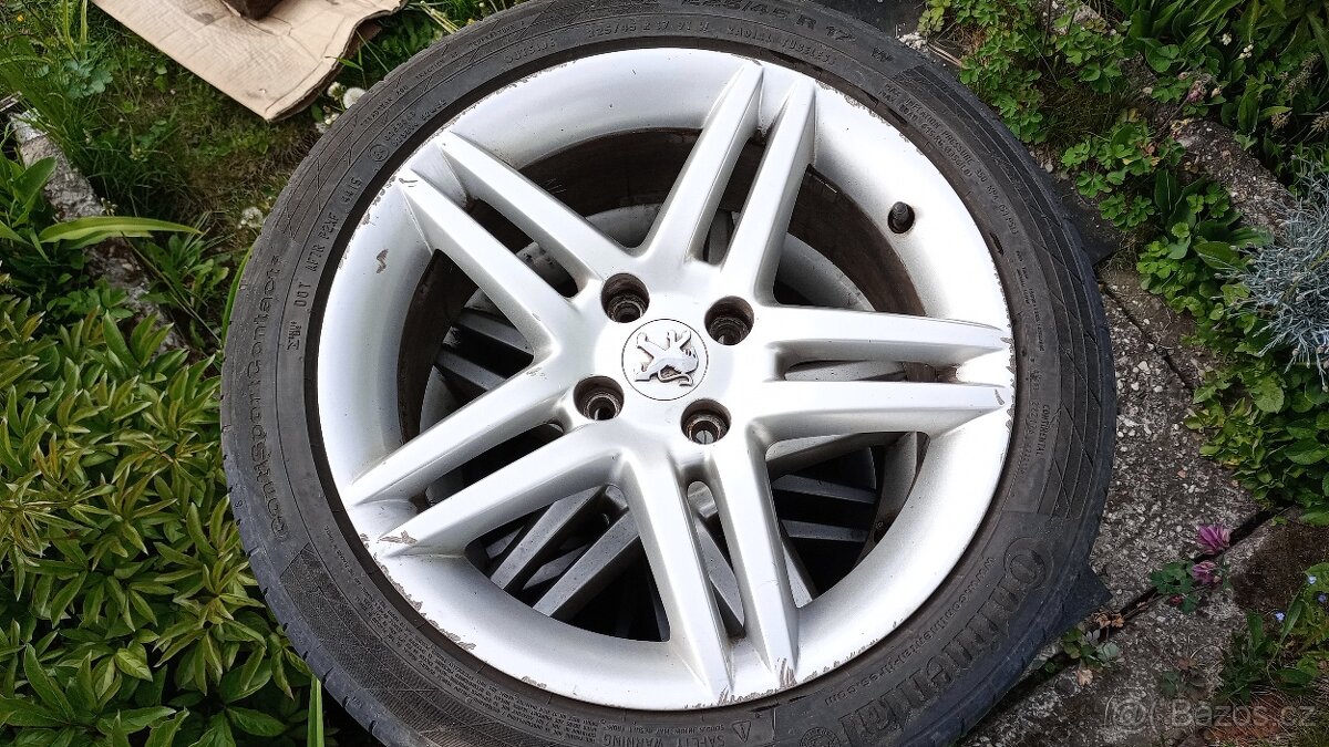 ALU disky 17" pro Peugeot