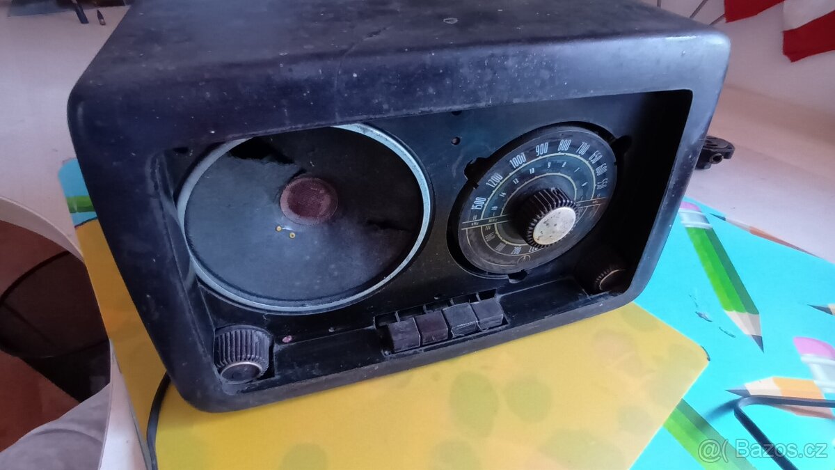 Bakelitové rádio Tesla 315 A