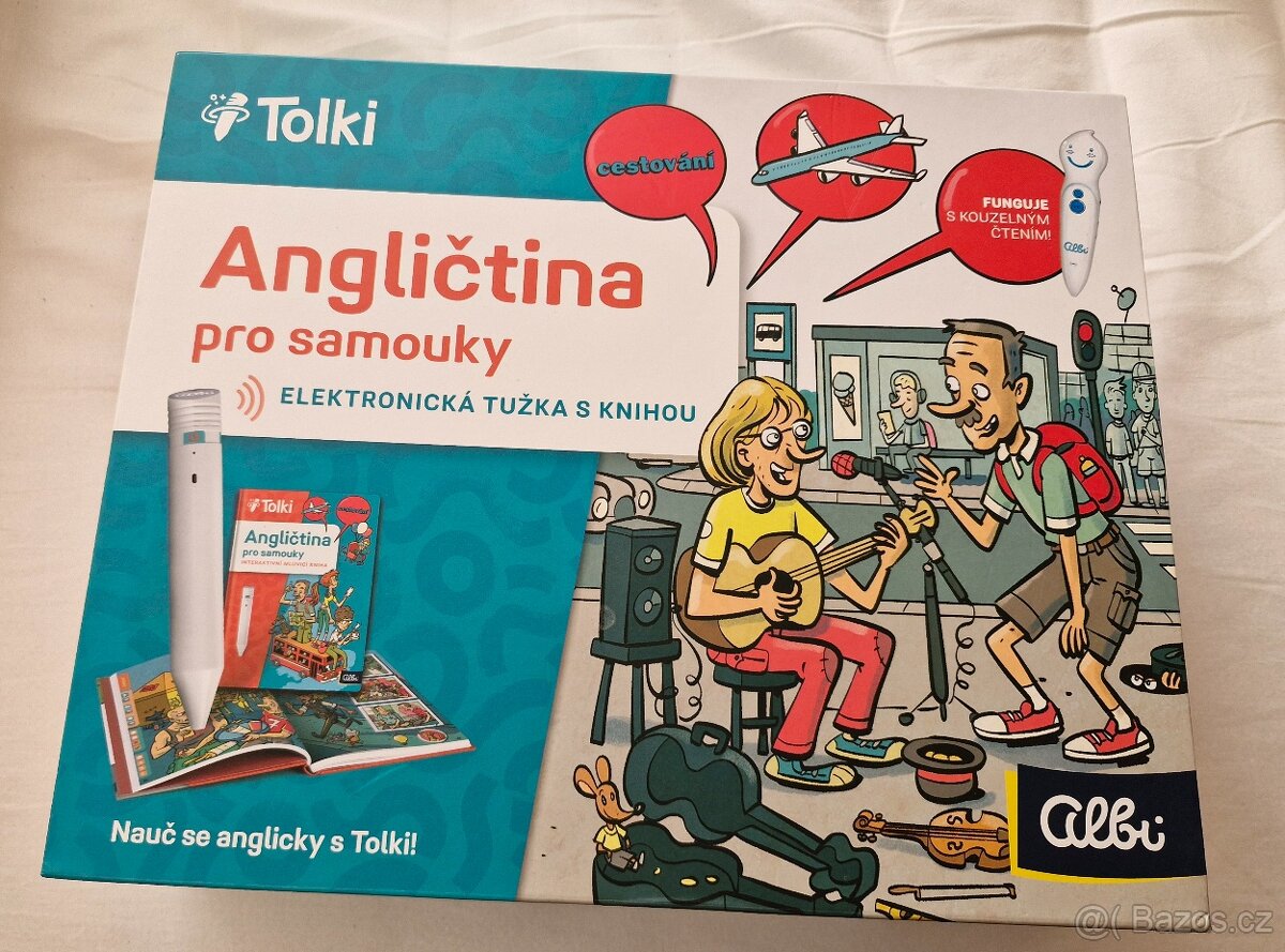 Albi Tužka + 3 knihy - jako nové