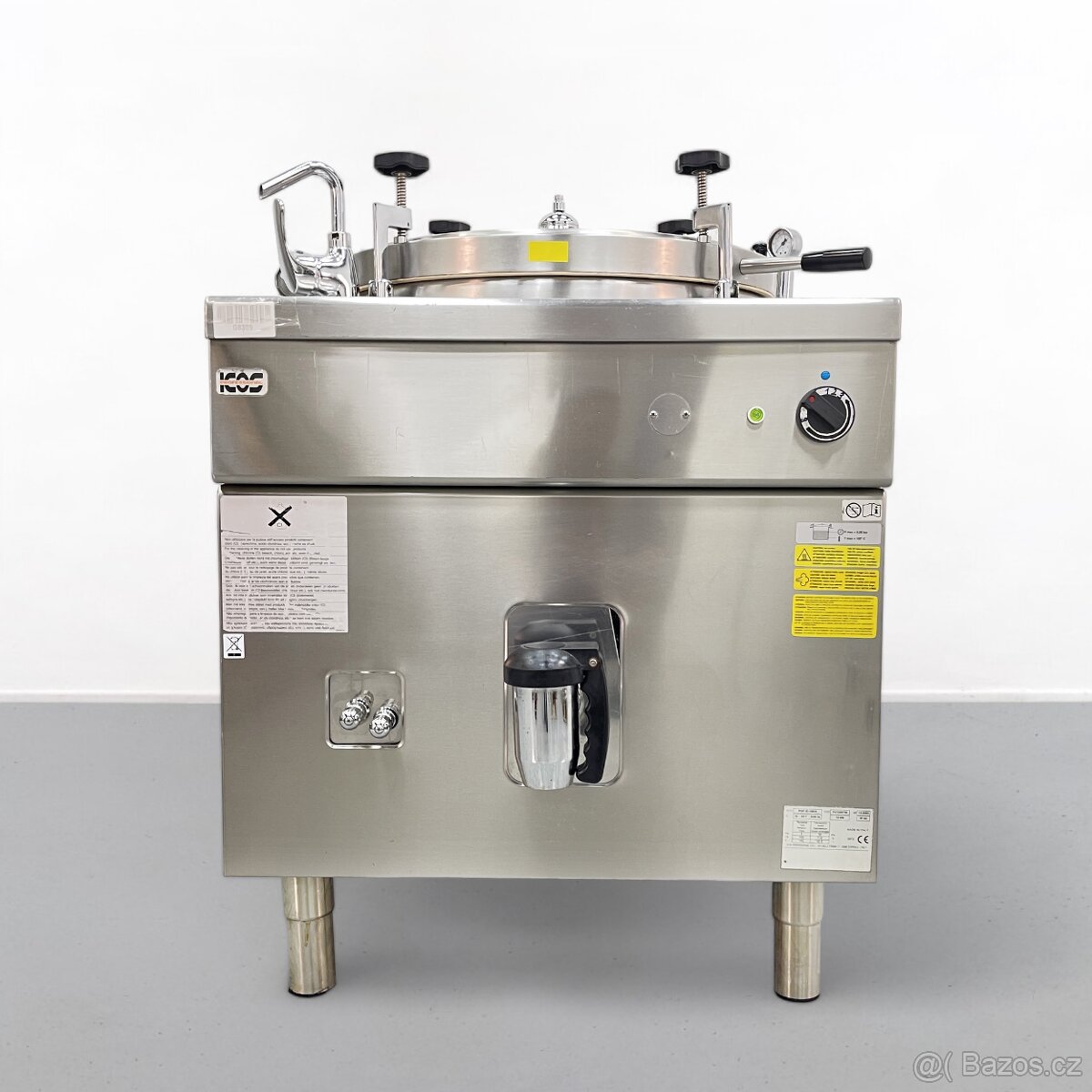 Elektrický gastro kotel ICOS 150l - 80x90x90 cm TLAKOVÝ