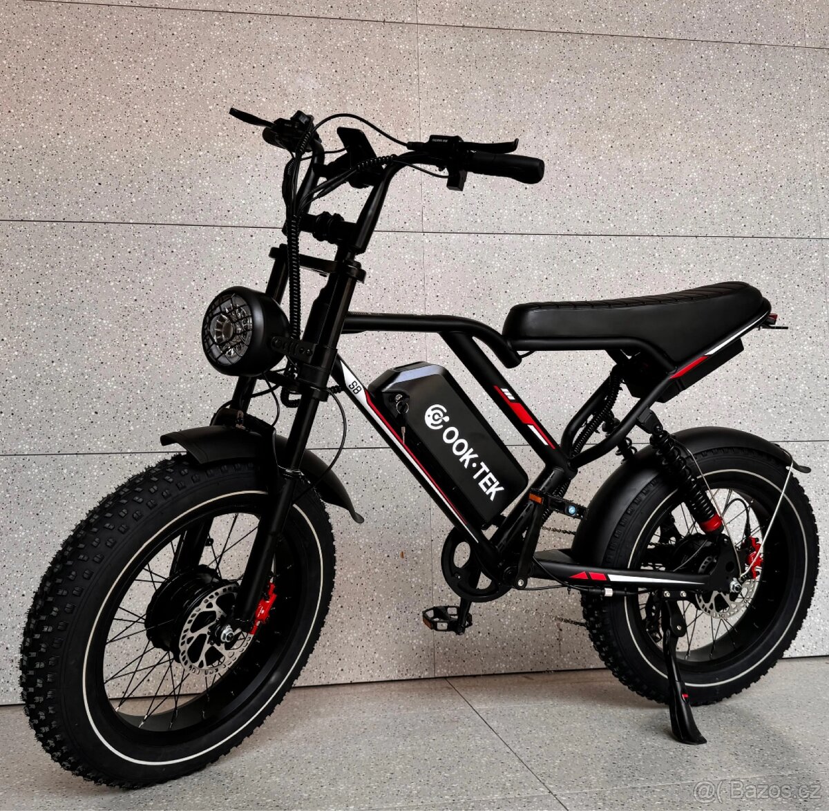 Elektrické kolo Ook-Tek S8 – 1000 W dvoumotor, 50 km/h