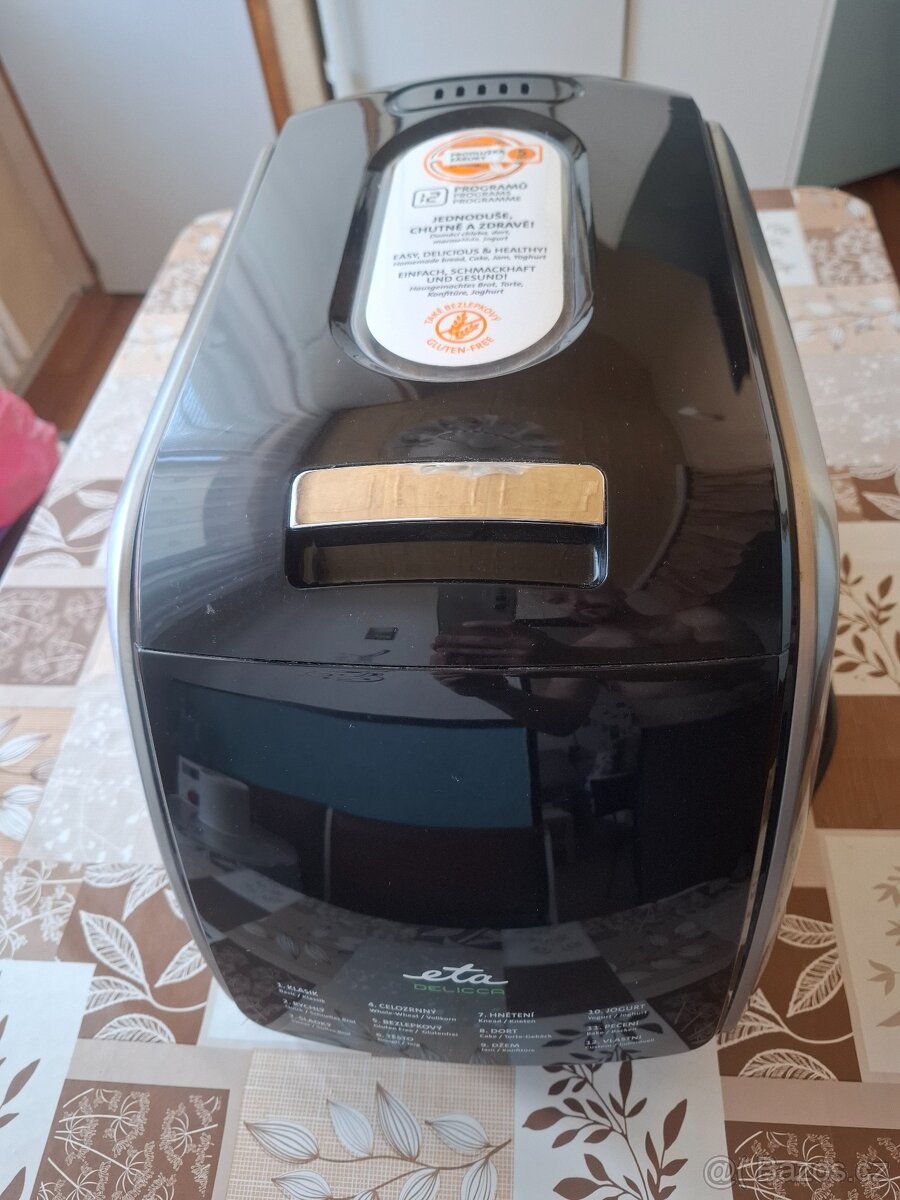 Domácí pekárna ETA Delicca II 7149 90030 černá/nerez
