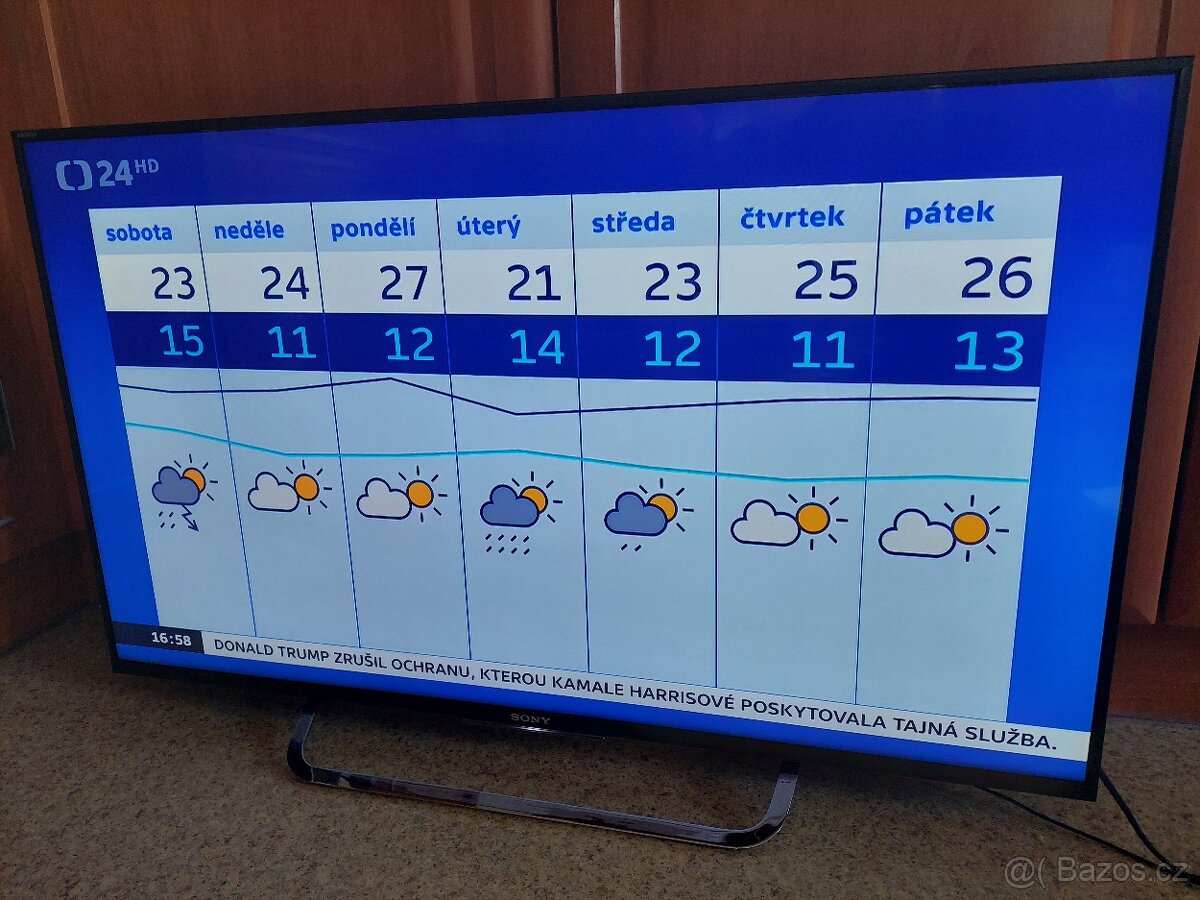 LED Smart Televize Sony KD-43X8309C