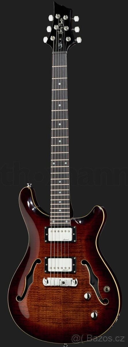 El. kytara Harley Benton CST-24HB Tortoise Flame